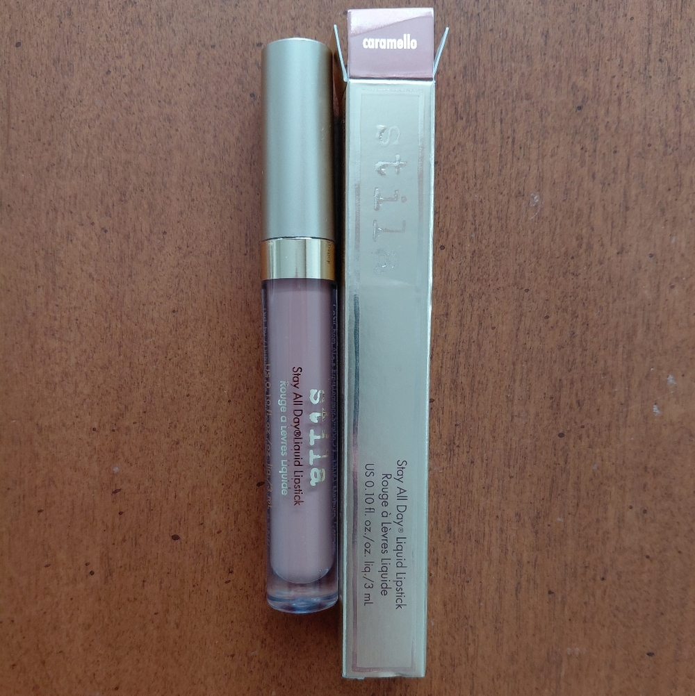 Stila Cosmetics Stay All Day Liquid Lipstick In Caramello NIB NWT - Picture 2 of 4